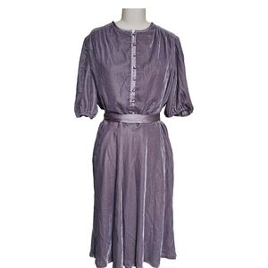 Ralph Lauren Lavender Midi Dress